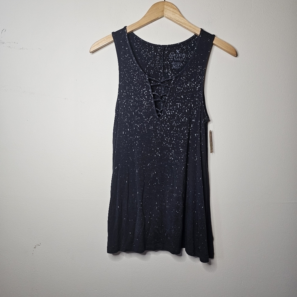 Soft & Sexy Tank Acid Wash V Neck Tank Size Small NWT - Picture 2 of 6